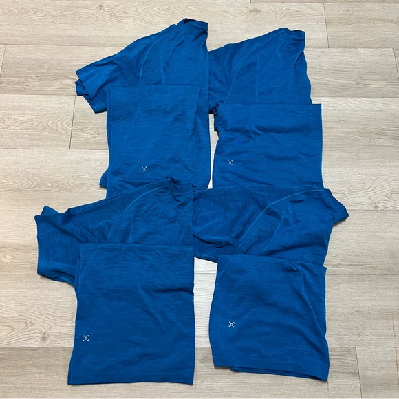 Lululemon Metal Vent Tech Short Sleeve Performance Shirt Blue Men’s Size 2XL - Picture 1 of 4